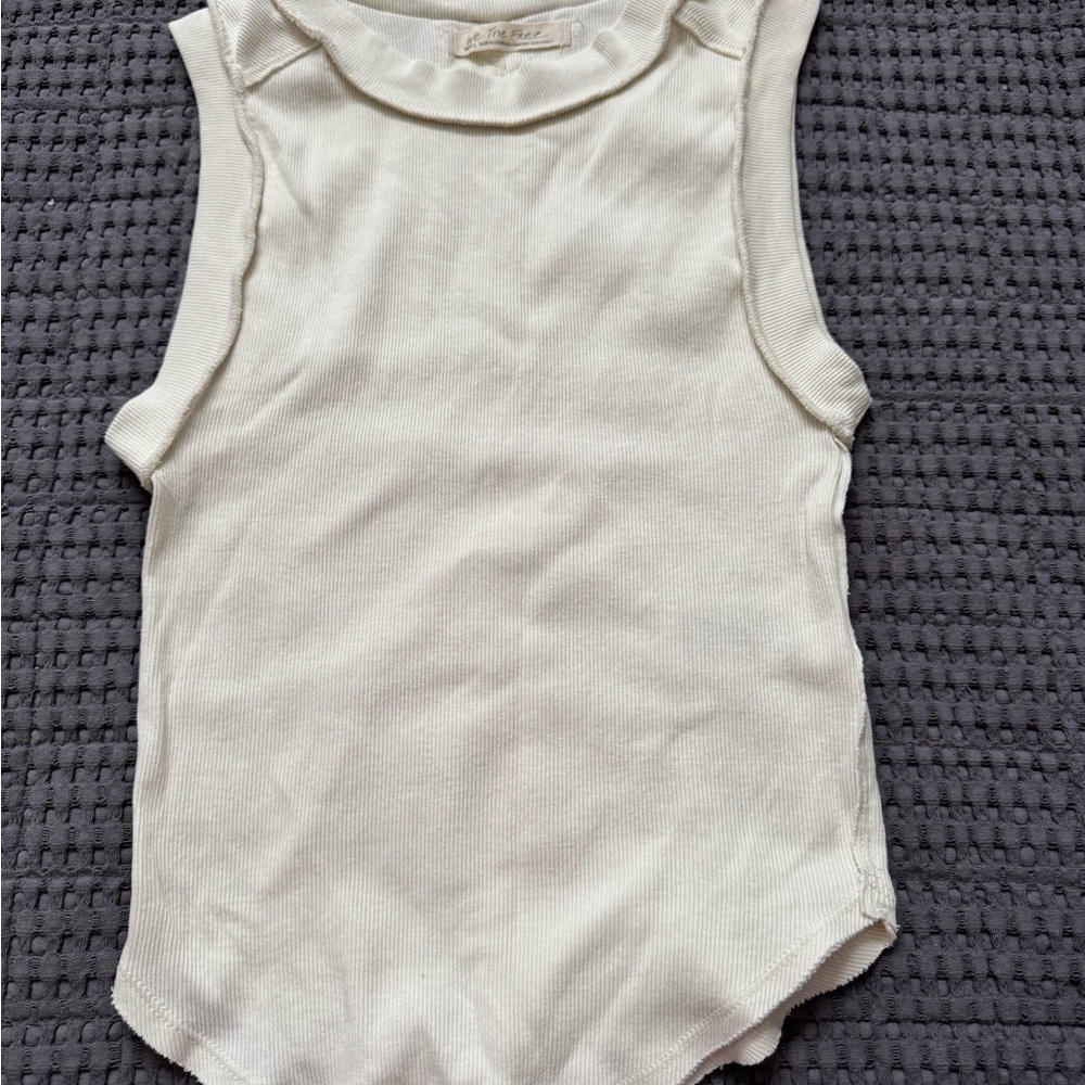 We The Free Cream Knit Top. Size Small